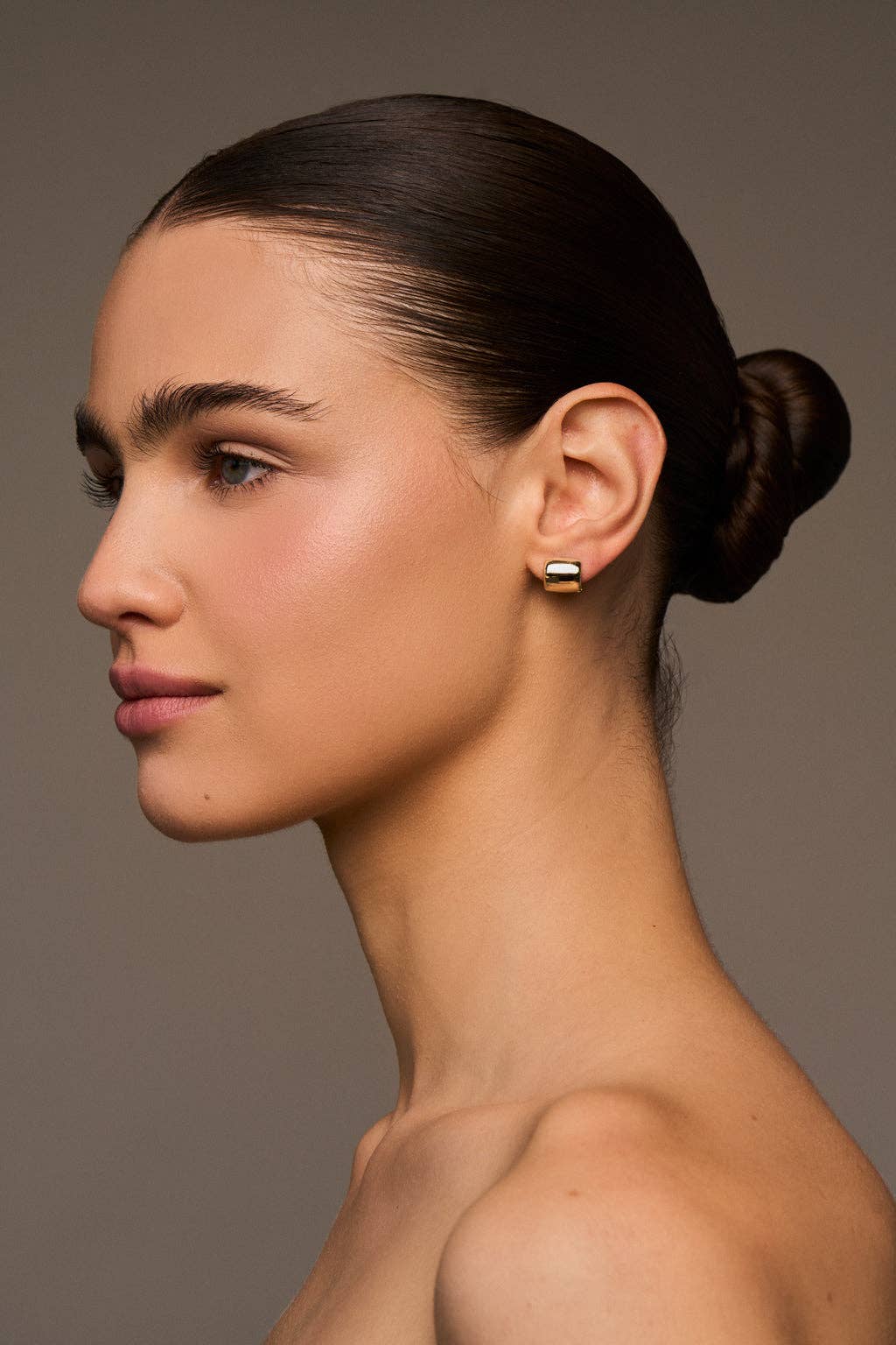 Harper Wide Gold Ear Jacket