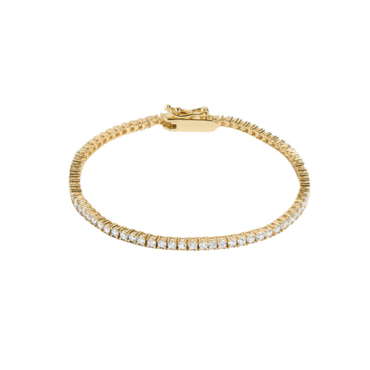 Amina Gold Tennis Bracelet