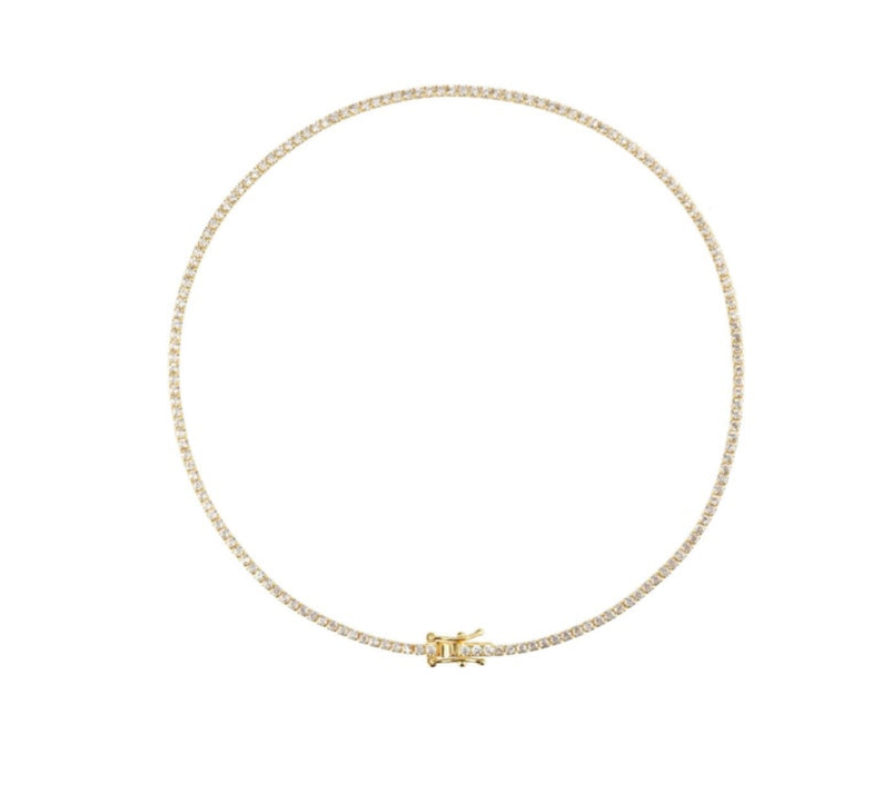 E V A Classic Tennis Necklace