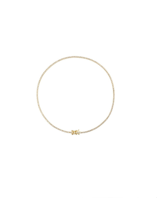 E V A Classic Tennis Necklace