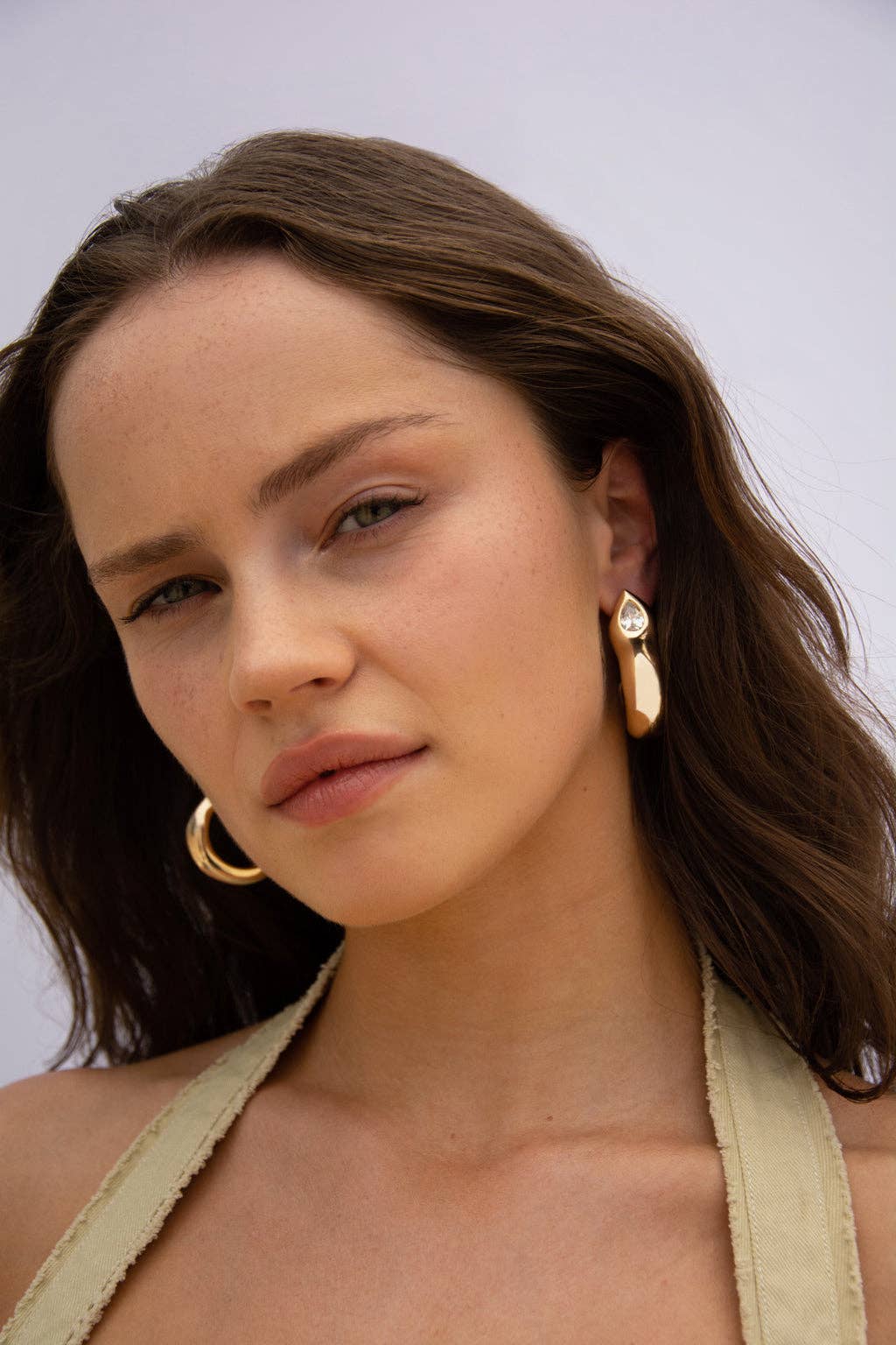 Gold Samira Hoops