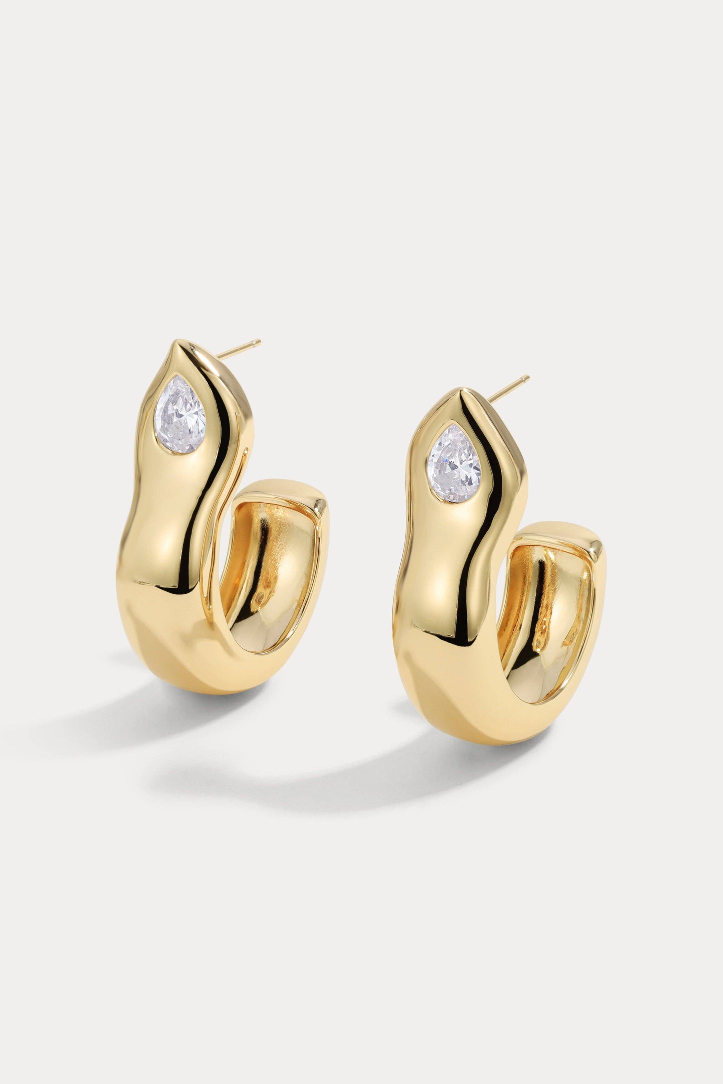 Gold Samira Hoops