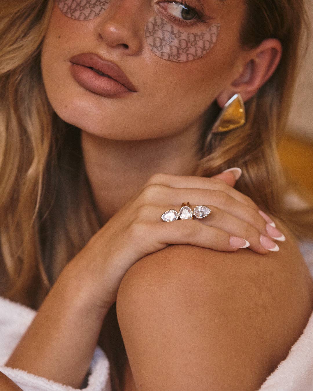 Marais Triple Statement Ring
