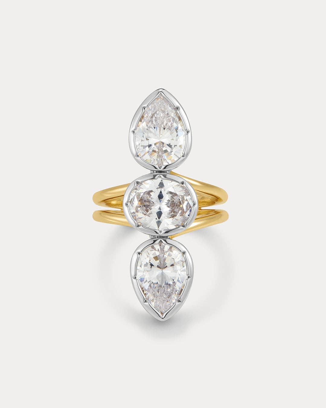 Marais Triple Statement Ring