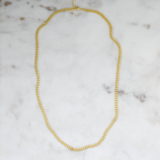 Cuban Link Chain Necklace - 2mm