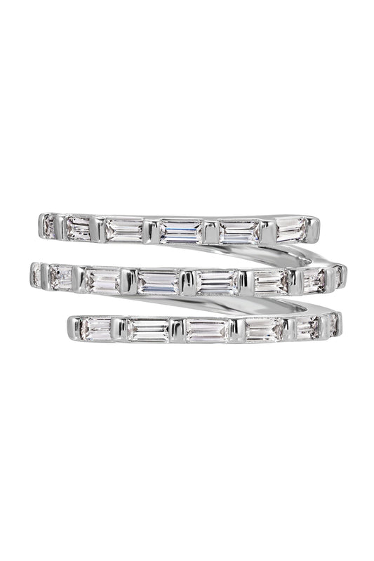 Gigi Baguette Wrap Ring