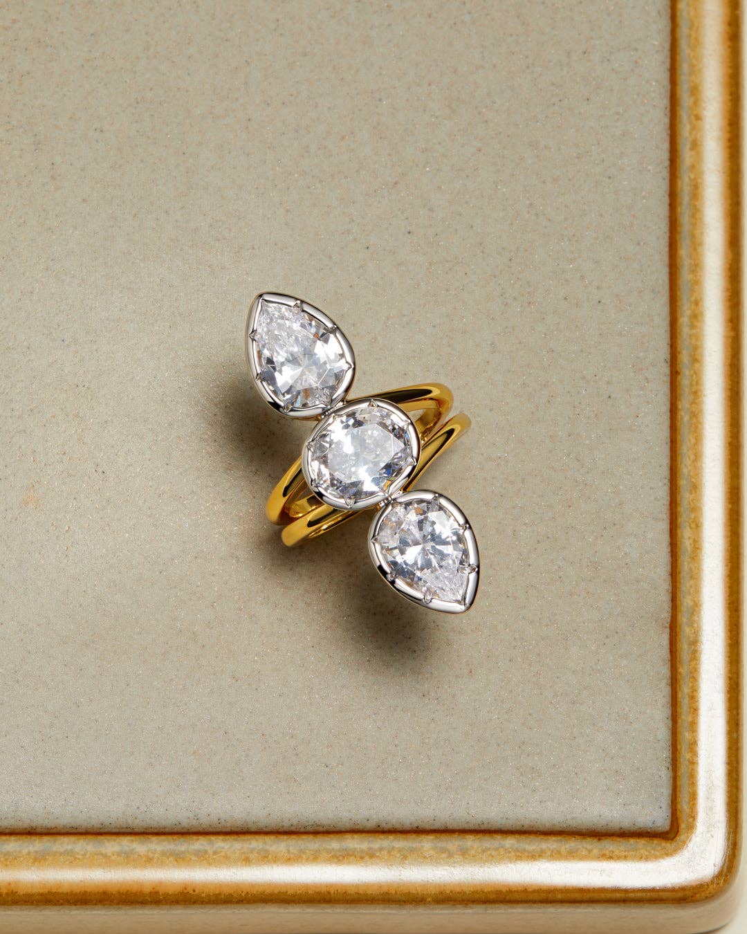 Marais Triple Statement Ring