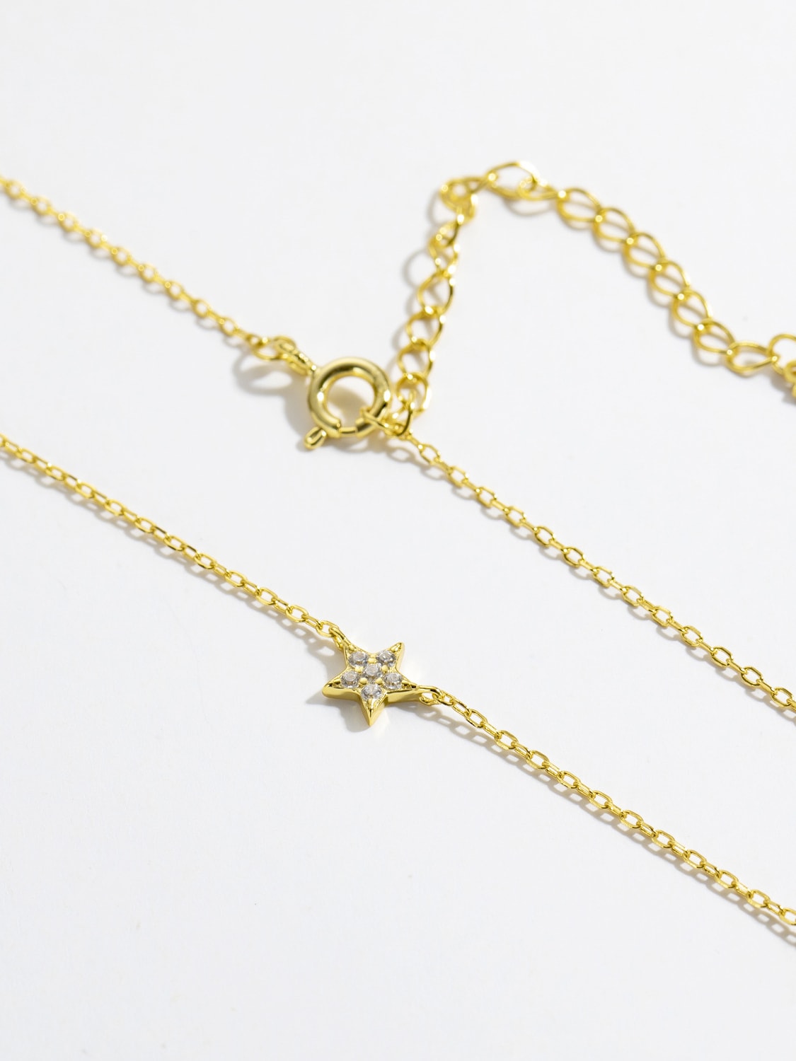 Pave Star Necklace