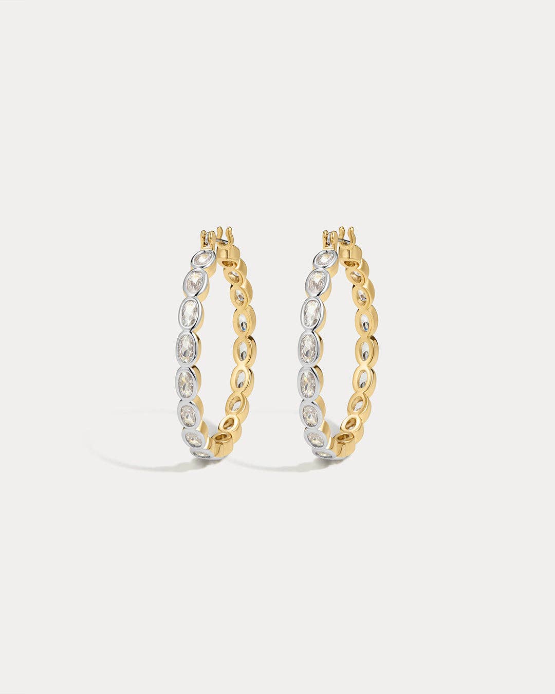 Palais Eternity Hoops-Gold