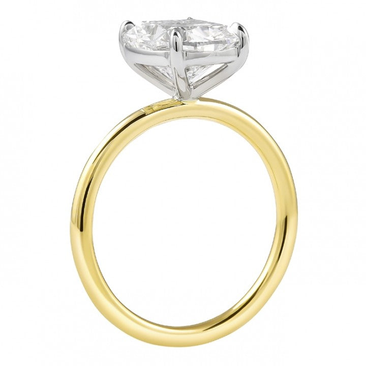 2.88 ct Cushion-Cut Diamond Solitaire