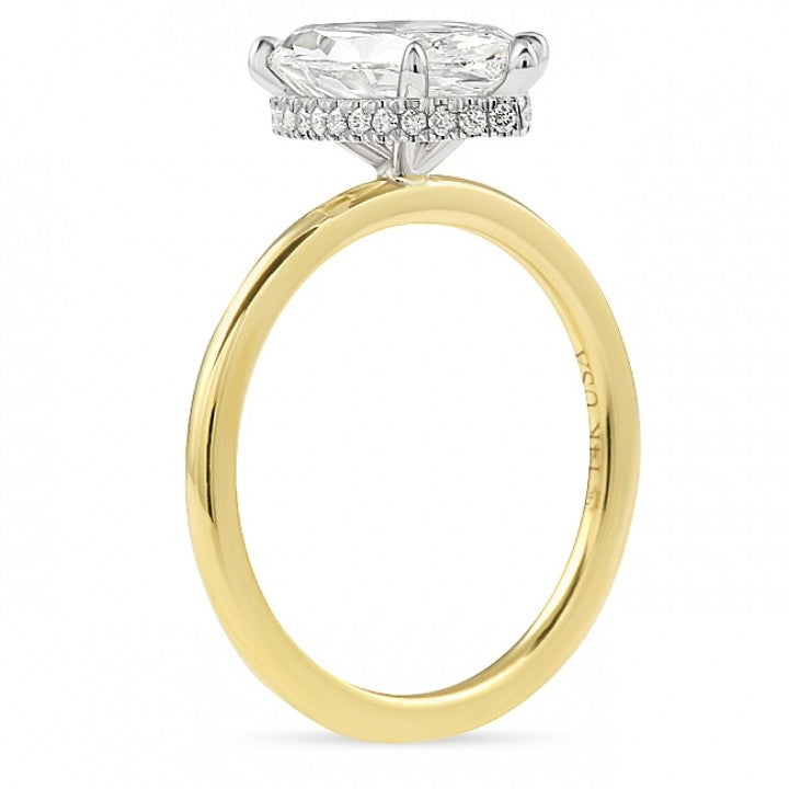 1.90 ct Marquise-Cut Diamond Solitaire Engagement Ring