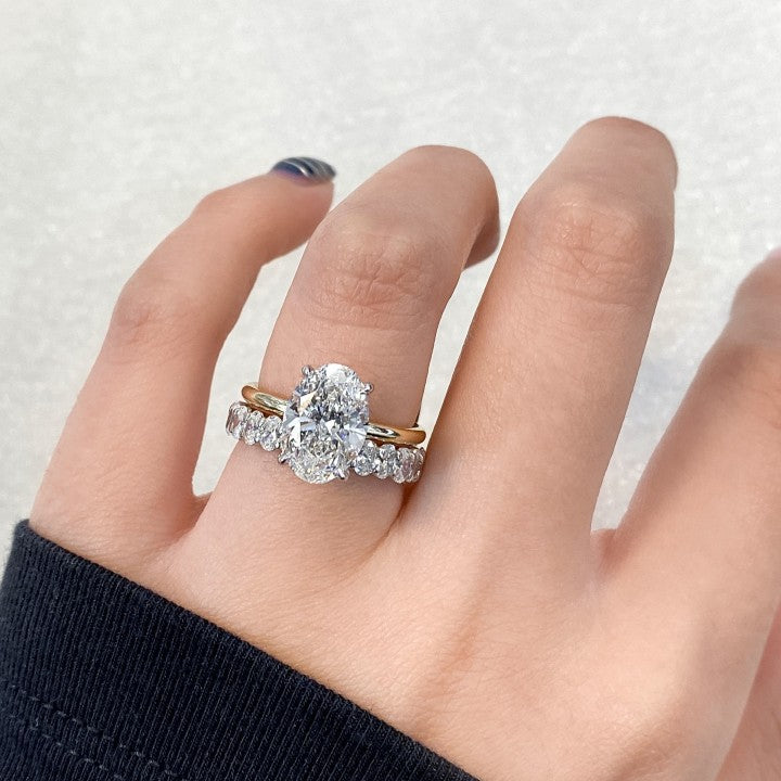 2.75 ct Oval-Cut Diamond Solitaire